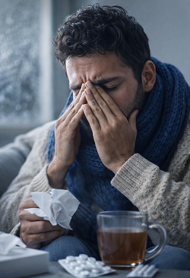 শীতে নাক বন্ধ হলে যা করবেন