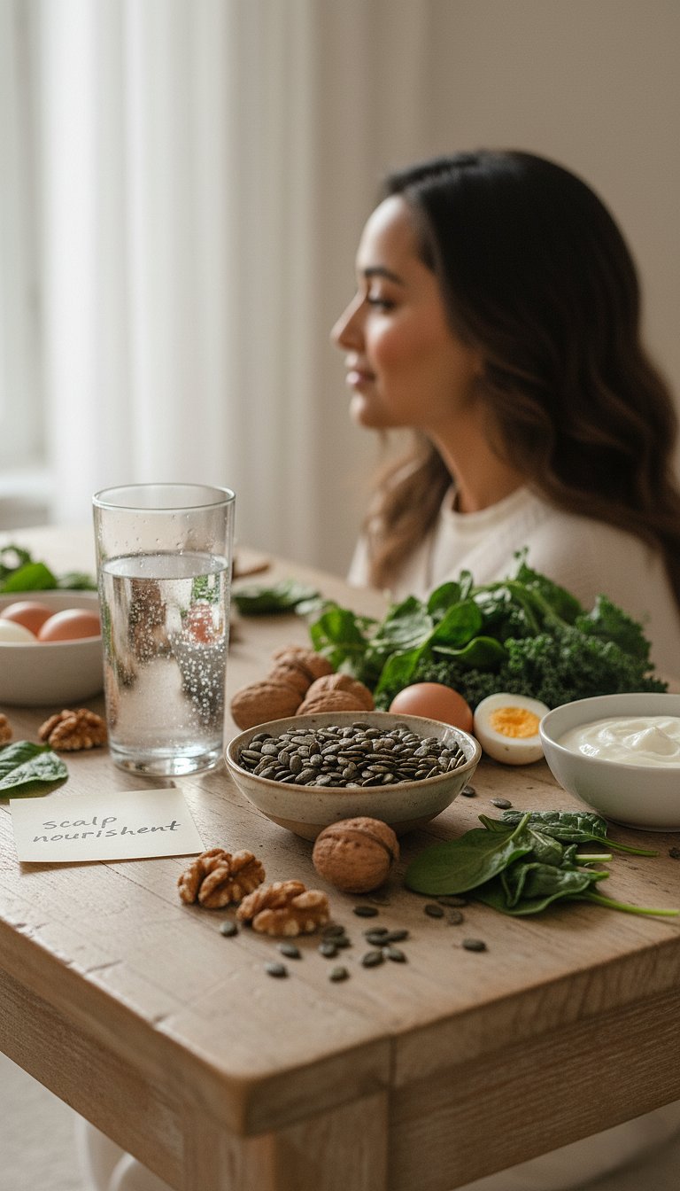 শীতের সময় খুশকি দূর করতে শ্যাম্পু নয়, বদলাতে হবে খাদ্যাভ্যাস 