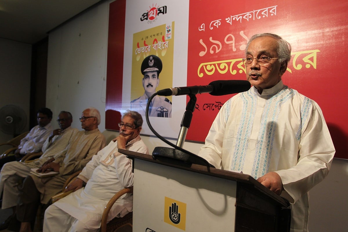 এ কে খন্দকার ছিলেন স্বাধীনতাসংগ্রামের অবিস্মরণীয় সৈনিক: প্রধান উপদেষ্টা