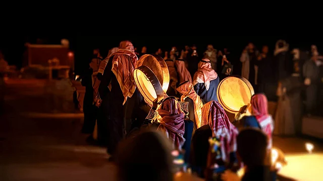 পুরনো শহরে মোহনীয় রাত 