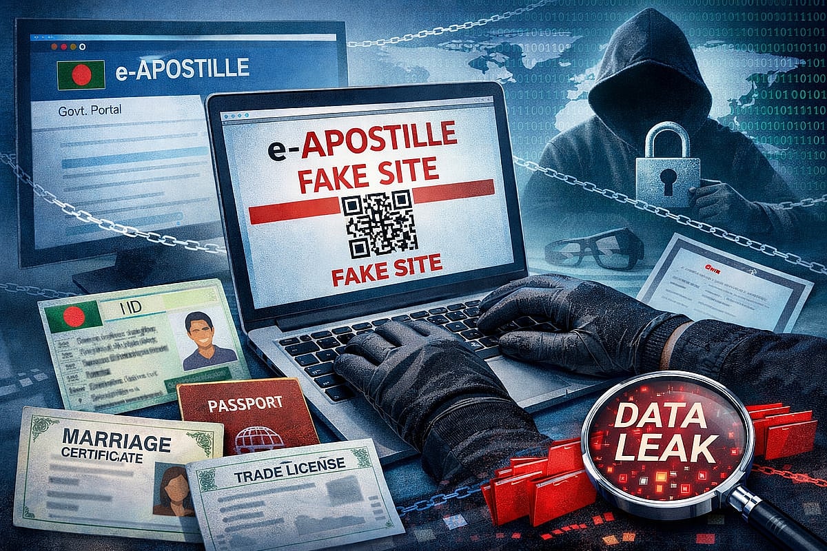 দেশে হাজারো নাগরিকের ব্যক্তিগত তথ্য ফাঁস