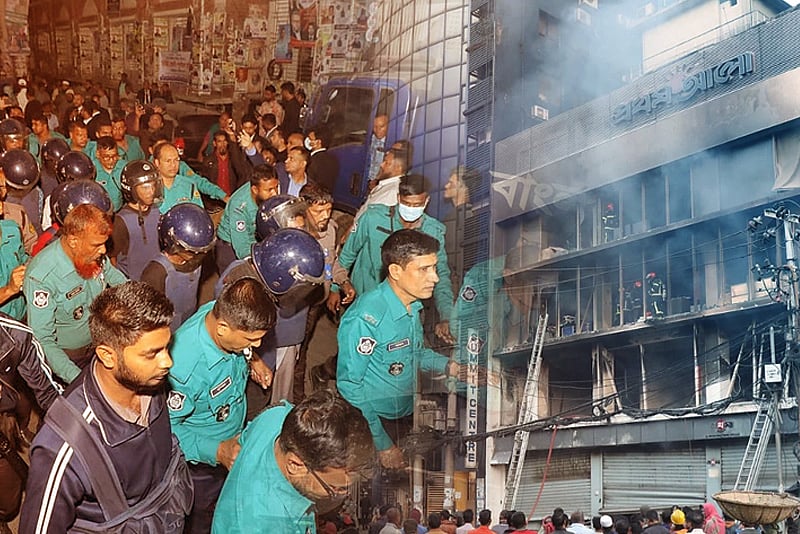 প্রথম আলো কার্যালয়ে সন্ত্রাসী হামলা: ১৫ জন কারাগারে