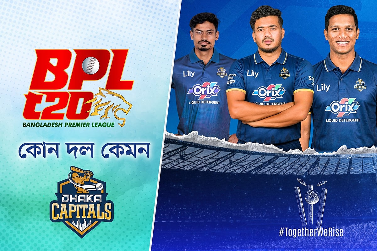 ঢাকা ক্যাপিটালস: গুরবাজ-হেলসের সঙ্গে অলরাউন্ডাররাই বড় শক্তি