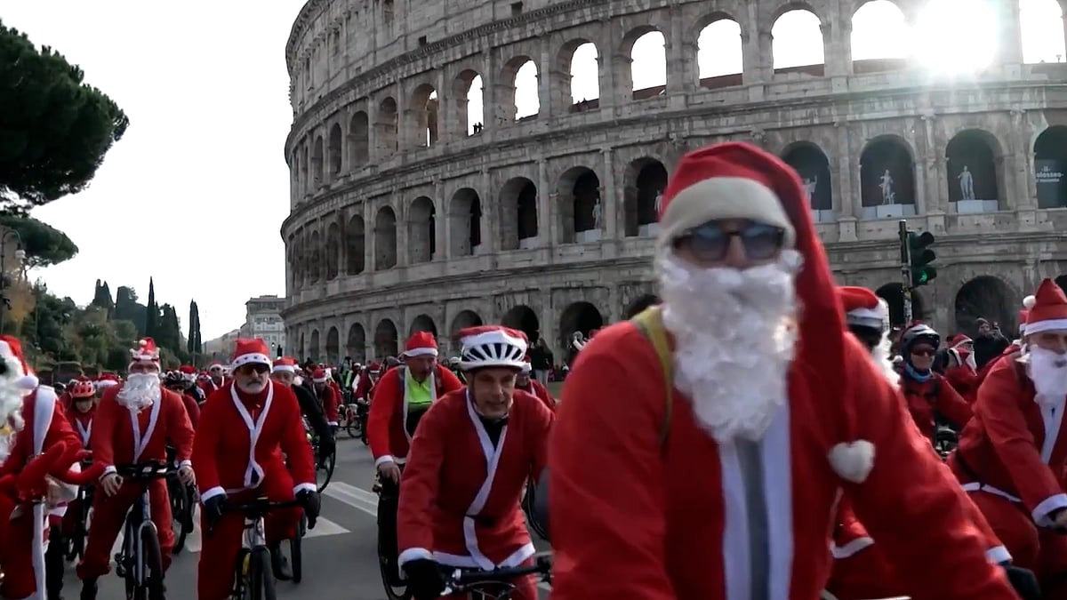 বড়দিন সামনে রেখে ইতালিতে অন্য রকম উৎসব