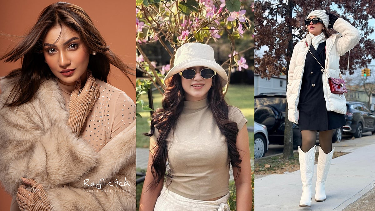 শহরে শীতের উষ্ণতা ছড়াচ্ছেন যেসব তারকা