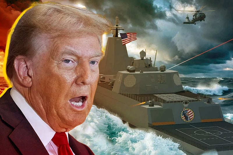 ‘শুধু চীন নয়, সব দেশকে প্রতিরোধ করতে যুদ্ধজাহাজ তৈরির ঘোষণা ট্রাম্পের’