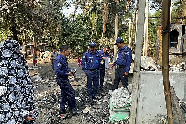 লক্ষ্মীপুরে বিএনপি নেতার ঘরে আগুনের ঘটনায় ৪ দিন পর মামলা