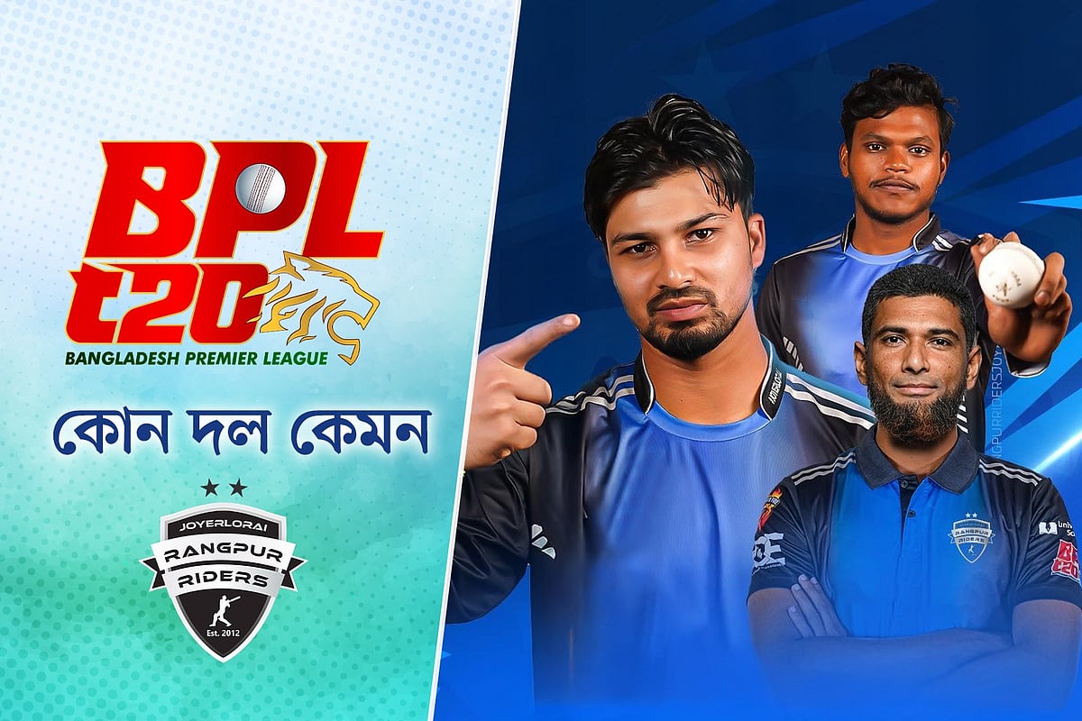 রংপুর রাইডার্স: লিটন–মোস্তাফিজদের দলটা ভালো কিন্তু...