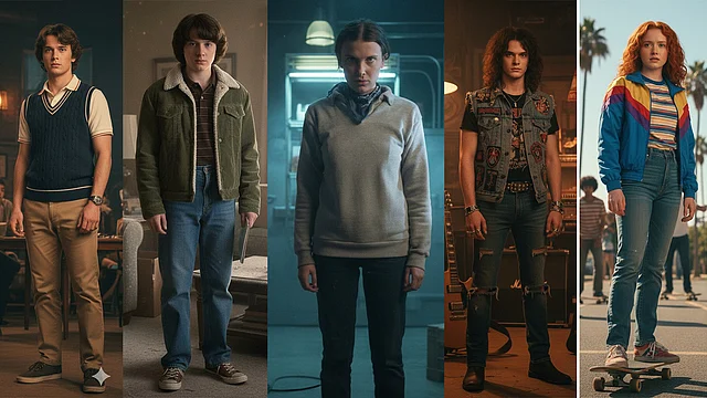 স্ট্রেঞ্জার থিংস–এর এই আইকনিক স্টাইলগুলোতে, যেখানে প্রতিটি লুকই গল্প বলে