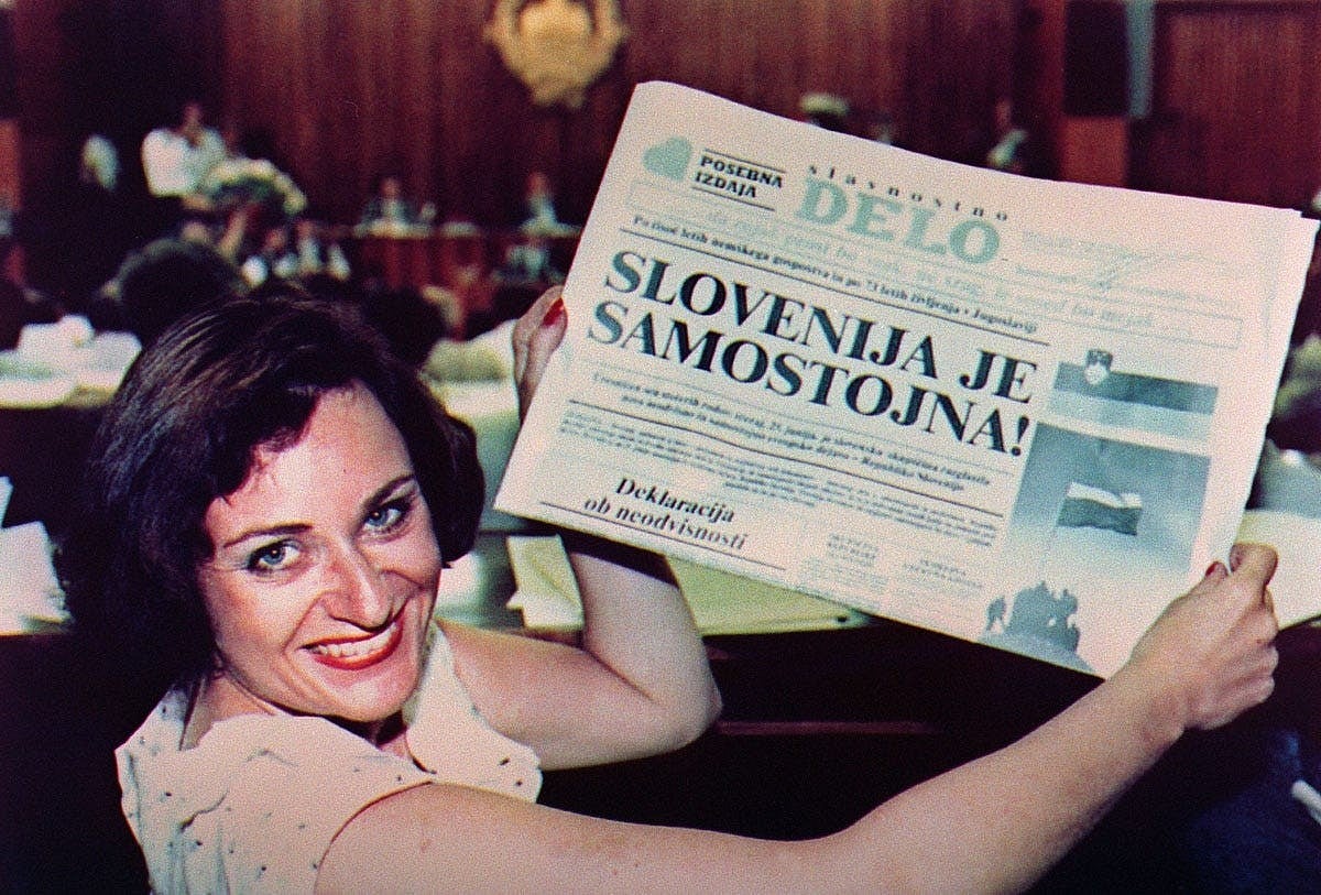 স্লোভেনিয়া: ব্যালট বিপ্লবে স্বাধীনতার রায়