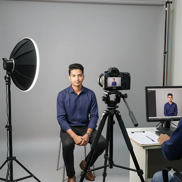 কাঁধ ও শরীর স্বাভাবিকভাবে ফ্রি রেখে ছবি তুলুন