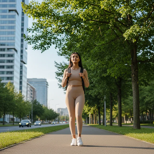 সঠিক পদ্ধতি হচ্ছে, ওয়েটেড ভেস্ট বা ব্যাকপ্যাক নিয়া হাঁটা