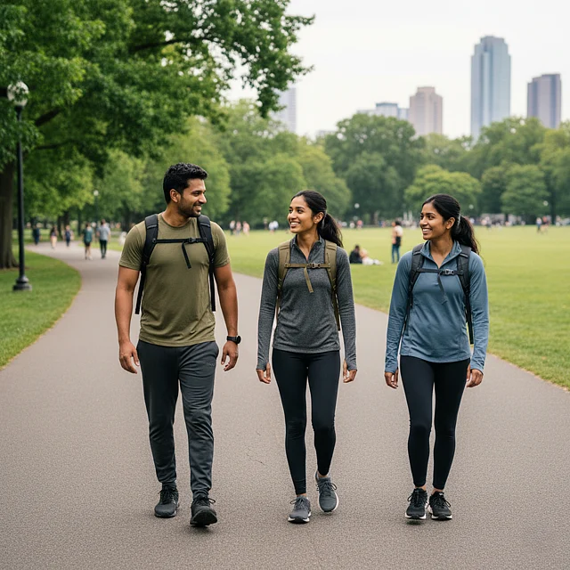 রাকিং হাঁটাকে বদলে দেয় একটি মডারেট-টু-ইনটেন্স ফুল-বডি ওয়ার্কআউটে