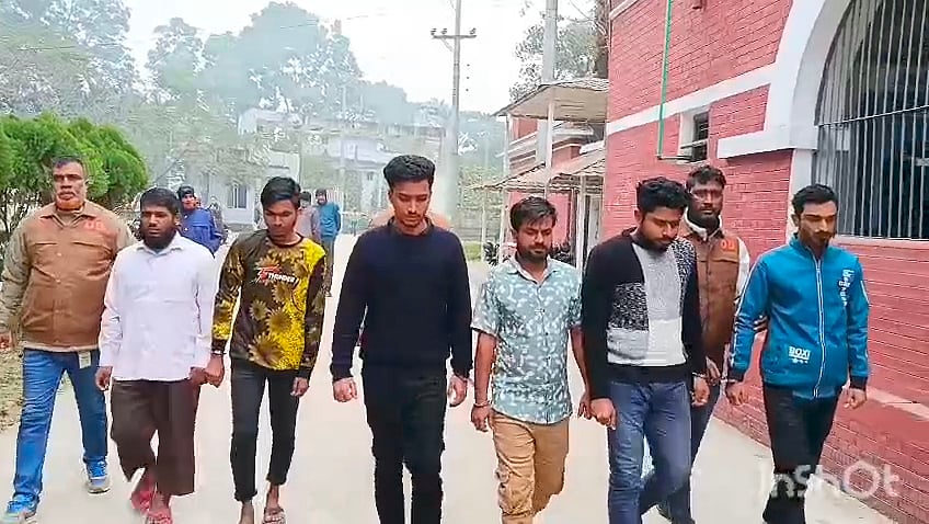 ময়মনসিংহে দীপু দাস হত্যায় আরও ৬ আসামির ২ দিন করে রিমান্ড মঞ্জুর