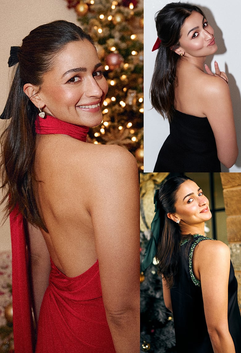 আলিয়া ভাটের বো-ফেজ: উৎসবের ফ্যাশনে নতুন ফেমিনিন স্টেটমেন্ট