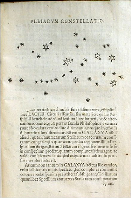 প্লিয়াডিসjc গ্যালিলিও যেভাবে দেখেছেন