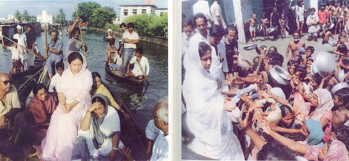ছবিতে খালেদা জিয়ার গণতন্ত্রের সংগ্রাম