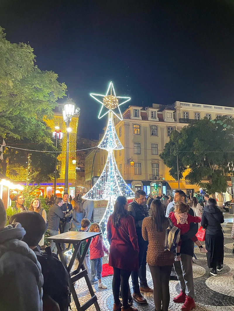 লিসবনে বড়দিনের উৎসব