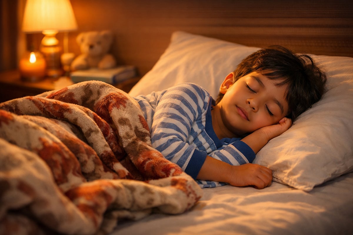 শিশুরা কেন ঘুমের মধ্যে গা থেকে লেপ-কম্বল ফেলে দেয়, সমাধান কী