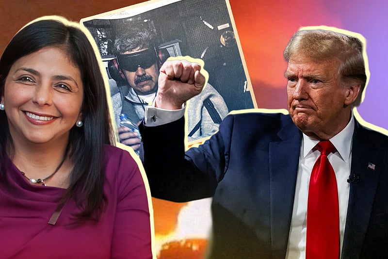 ভেনেজুয়েলার নতুন ‘ভারপ্রাপ্ত’ ক্ষমতা, নাকি মার্কিন দাবার ঘুঁটি?