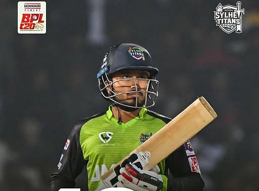 বিপিএল: উইকেটে এসেই খালেদের দুই ছক্কা, সিলেটের ছক্কার রেকর্ড