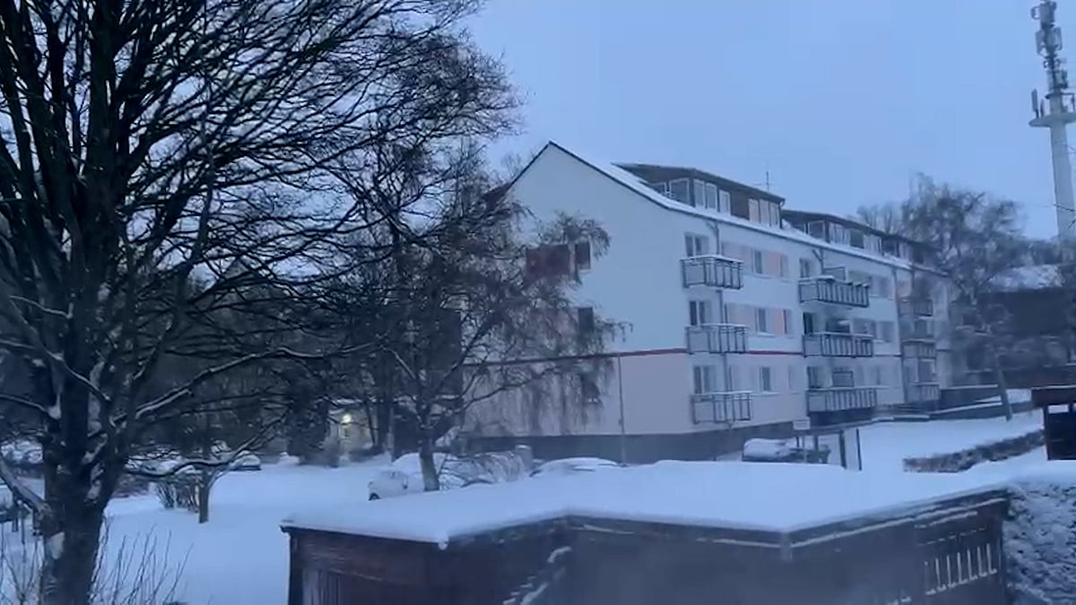 তুষারঝড় ‘এল্লি’র আঘাত জার্মানিতে, থমকে গেছে জনজীবন