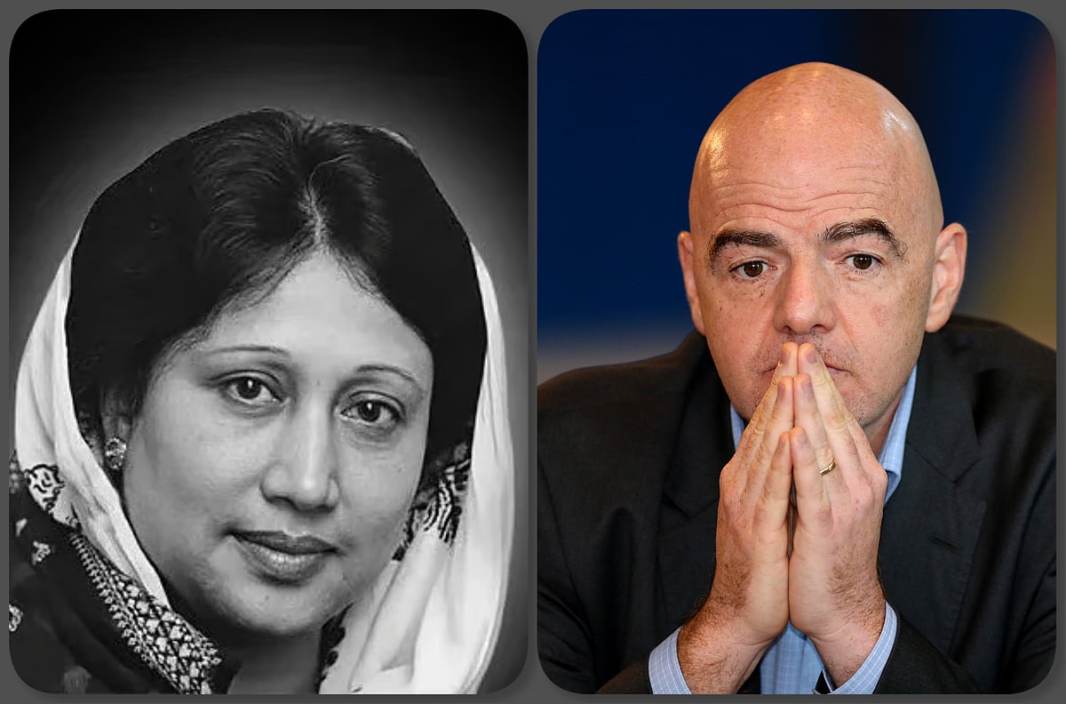 বেগম খালেদা জিয়ার মৃত্যুতে ফিফা সভাপতির শোক