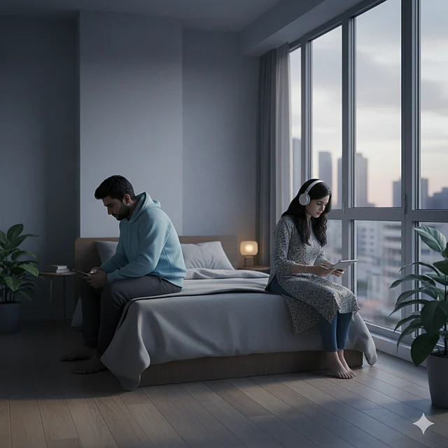 ম্যারিটাল কোয়ায়েট কুইটিংয়ে ঝগড়া নেই, কিন্তু কথাবার্তাও নেই