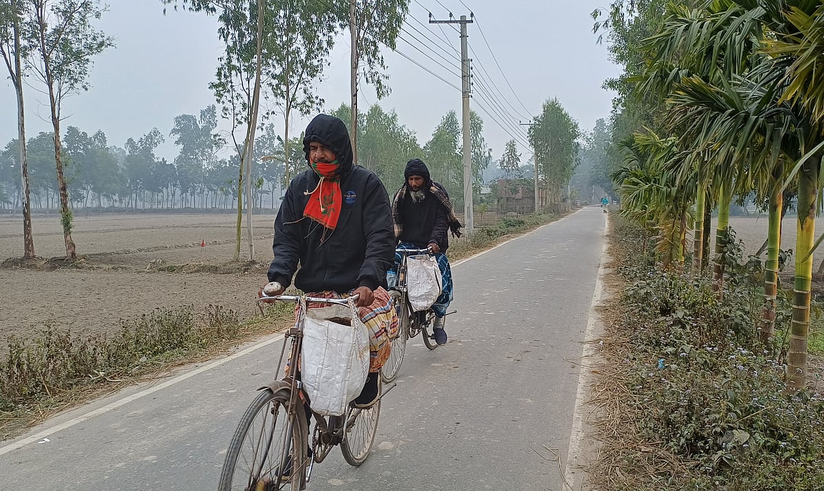 তেঁতুলিয়ায় টানা দুই দিন দেশের সর্বনিম্ন তাপমাত্রা, বইছে মৃদু শৈত্যপ্রবাহ