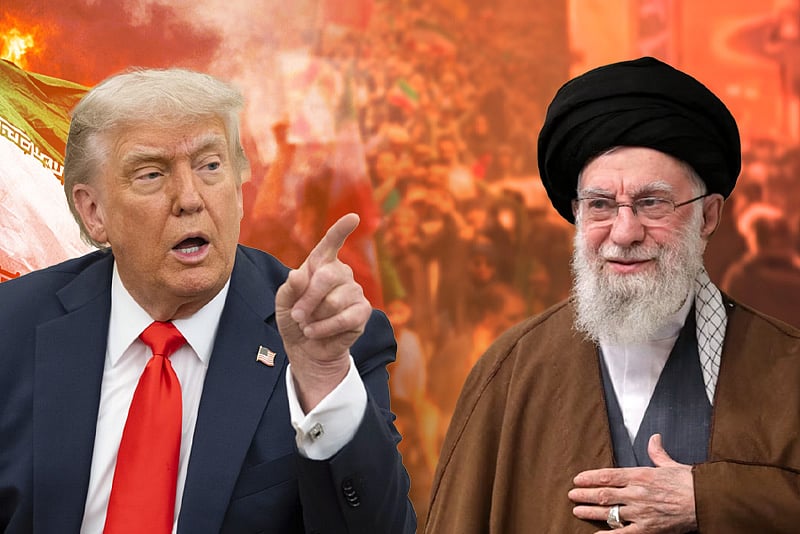 ইরানের বিক্ষোভকে ‘বিদেশি ষড়যন্ত্র’ বলে আখ্যা খামেনির