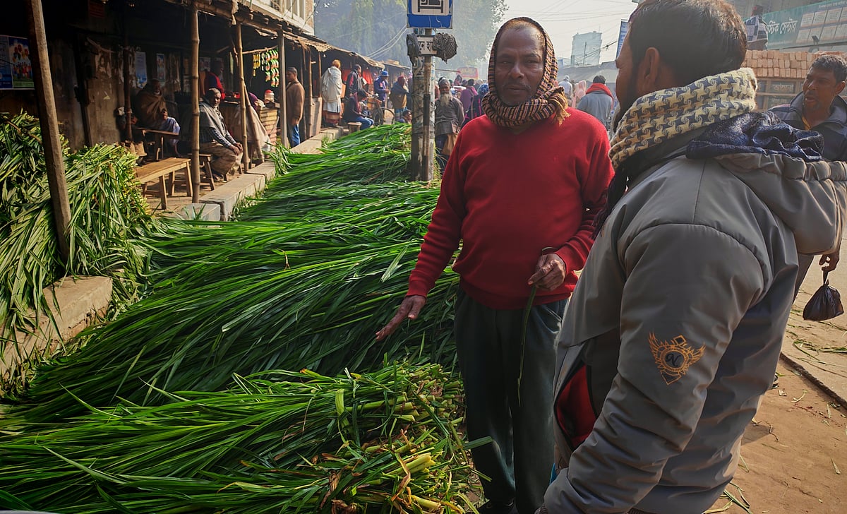 জয়পুরহাটের যে বাজারে নেপিয়ার ঘাসের দিনে বেচাকেনা ৫০ হাজার টাকা
‎‎