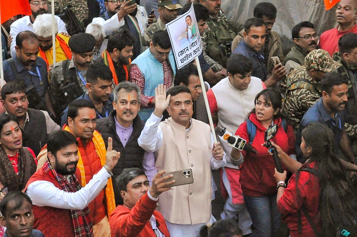 ভবানীপুর আসনে মমতাকে হারানোর ঘোষণা শুভেন্দু অধিকারীর