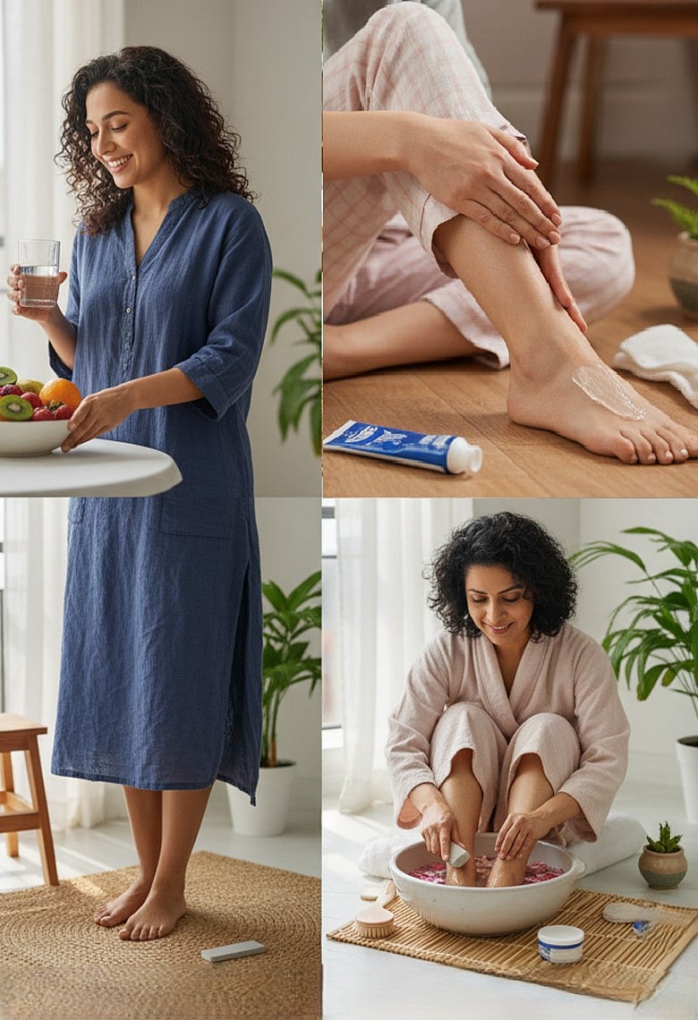 শীতে পায়ের যত্নে সবচেয়ে সস্তা উপায়