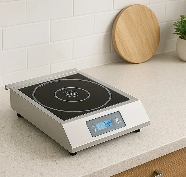 ইন্ডাকশন চুলায় কেবল ফেরোম্যাগনেটিক (লোহা বা স্টিল) পাত্র ব্যবহারযোগ্য