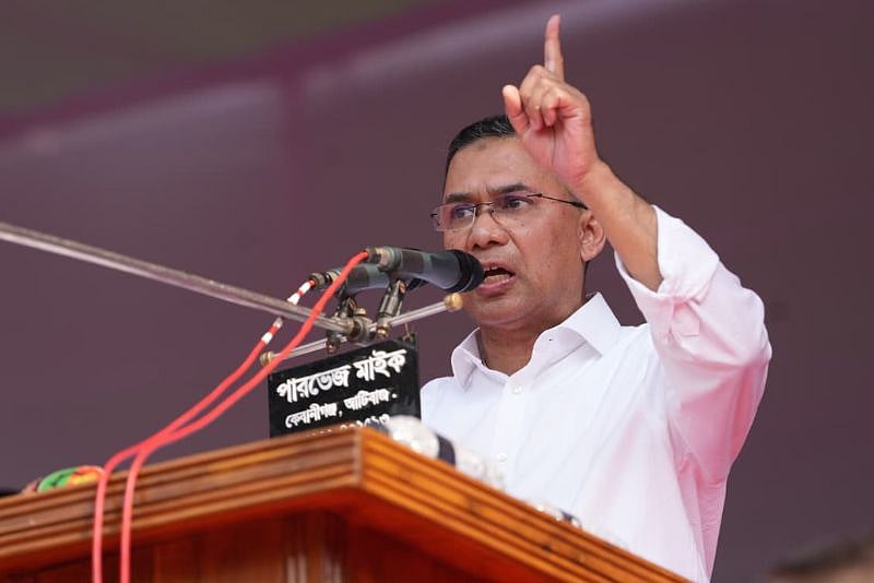 একটি দল এই দেব, ওই দেব, টিকিট দেব বলছে, বলছে না? প্রশ্ন তারেক রহমানের