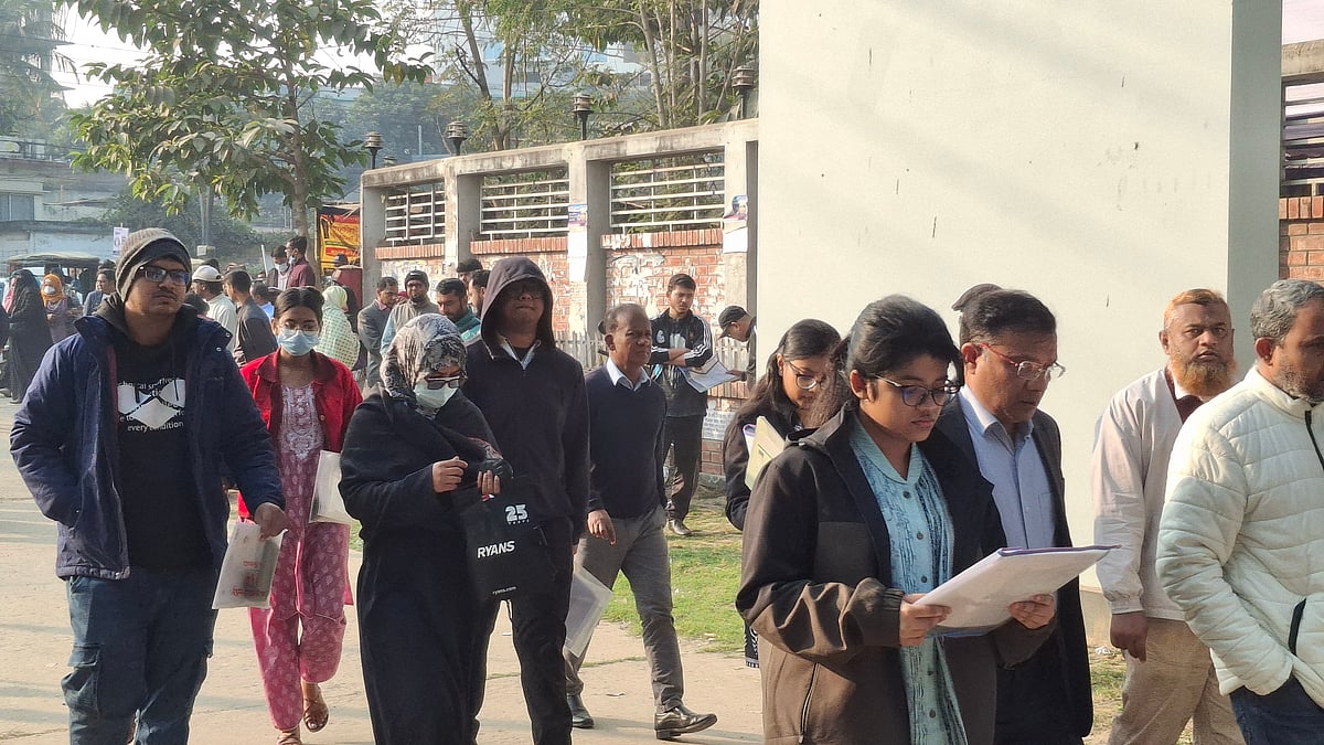 রাজশাহী প্রকৌশল বিশ্ববিদ্যালয়ে ভর্তি পরীক্ষা শুরু, প্রতি আসনে পরীক্ষার্থী ১৪