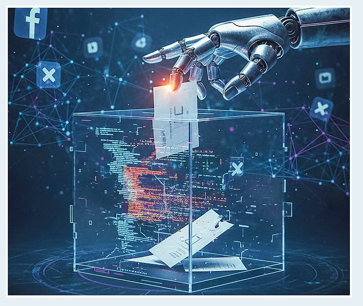 এআই ও ডিপফেক কীভাবে নির্বাচনে ‘আতঙ্ক’ হতে পারে