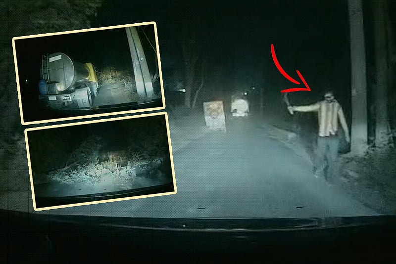 চালকের দক্ষতায় যেভাবে ডাকাত দলের হাত থেকে রক্ষা পেলেন যাত্রীরা