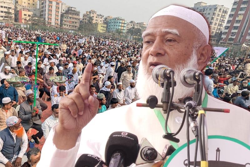 ভোটের বাক্সে দুর্বৃত্তরা হাত দিলে, সেই হাত গুঁড়িয়ে দেওয়া হবে: জামায়াত আমির