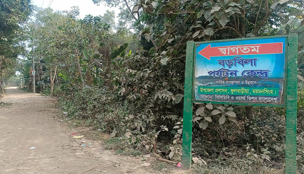 এ সড়ক দিয়ে যেতে হয় বড়বিলায় 