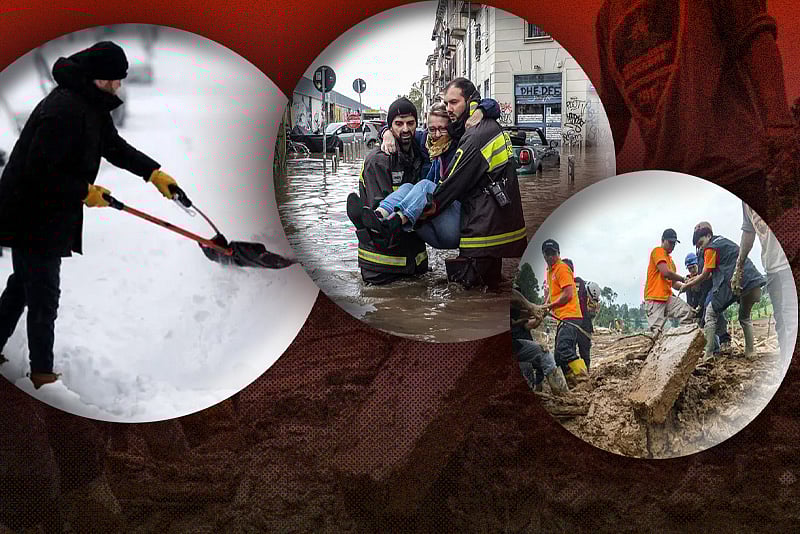 রাশিয়া থেকে হিমাচল: দেশে দেশে প্রাকৃতিক বিপর্যয়