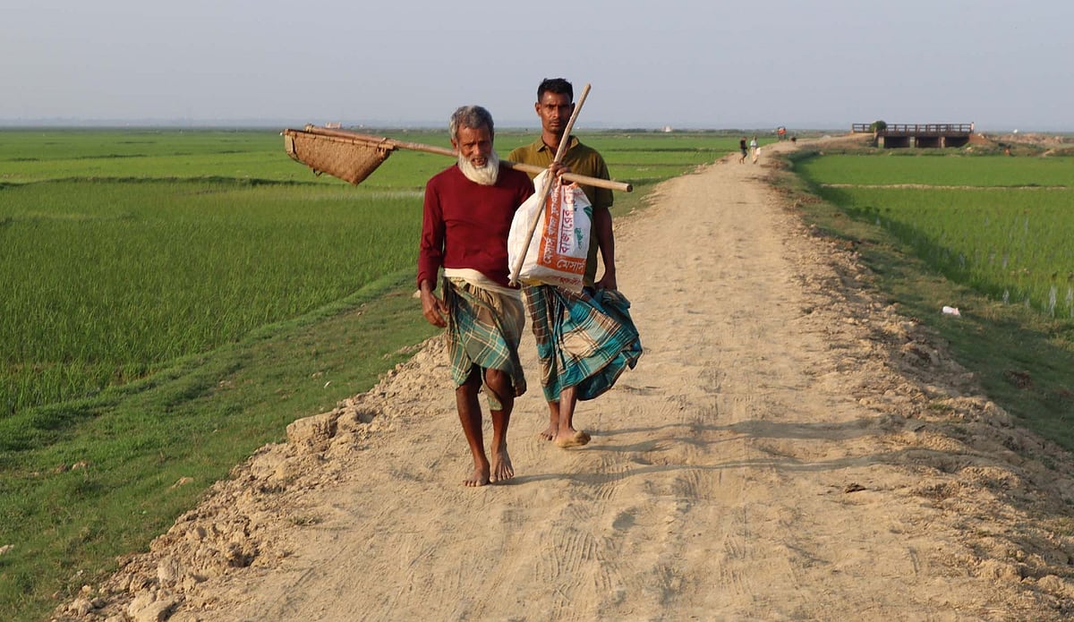 হাওরে দিনের শেষে প্রাণ–প্রকৃতির আয়োজন