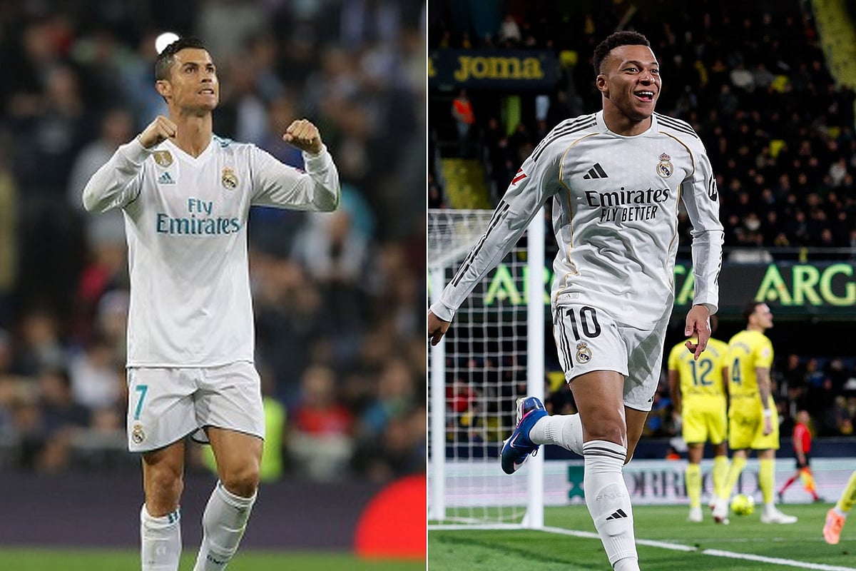 রিয়ালে ৮৭ ম্যাচ শেষে এমবাপ্পে কোথায় আছেন, রোনালদো কোথায় ছিলেন