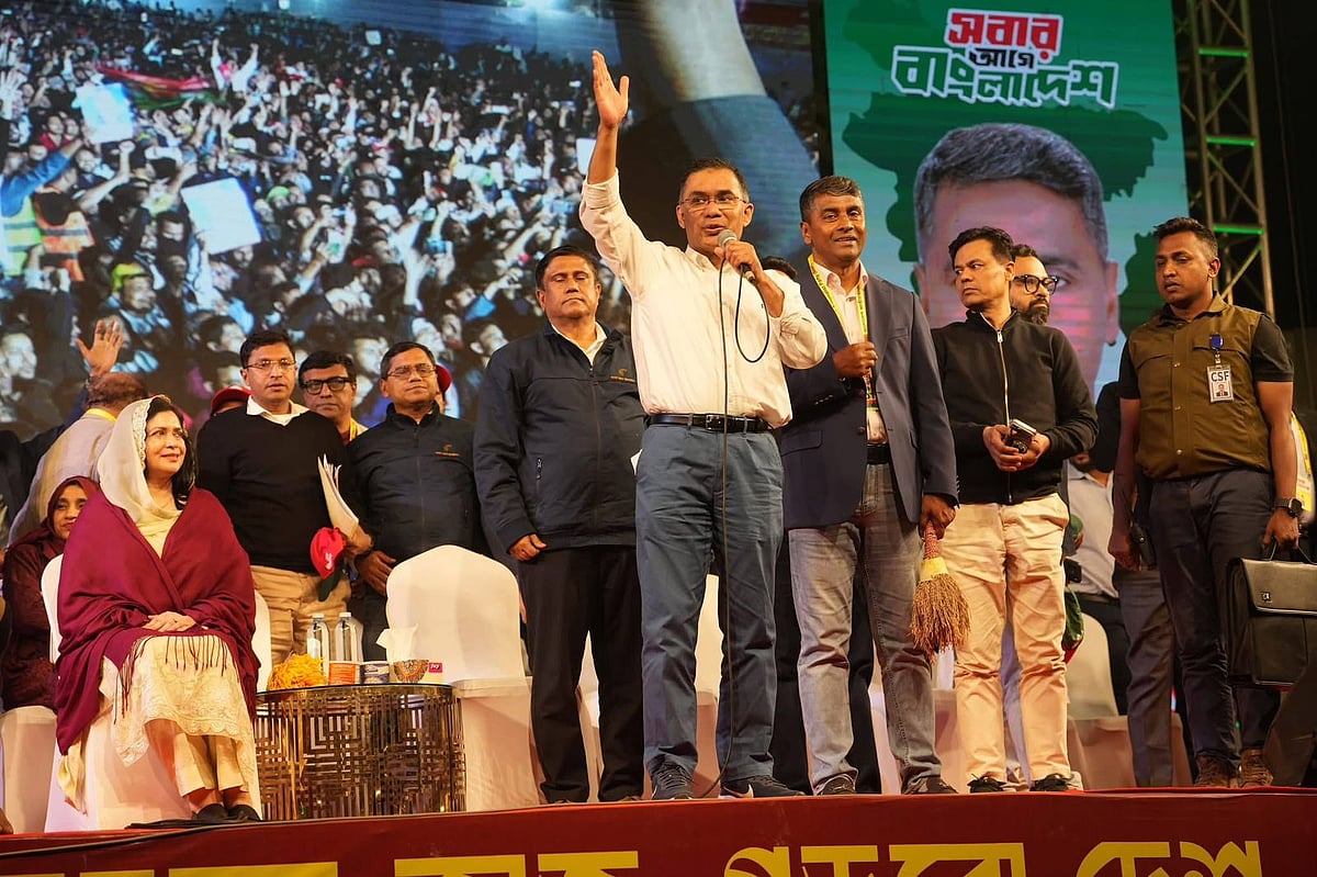 জয়ী হলে সবার আগে জলাবদ্ধতা সমস্যার সমাধান করা হবে, উত্তরায় তারেক রহমান