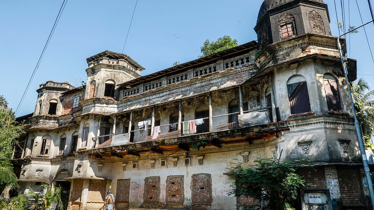  ১৩৫ বছরের পুরোনো জমিদারবাড়ি। 