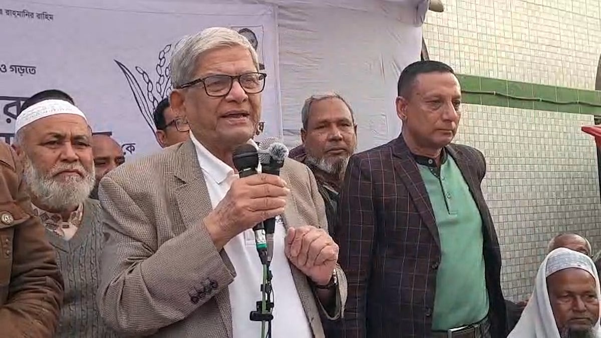 তারেক রহমানের মধ্যে মানুষ ভবিষ্যতের নেতৃত্ব দেখছে: মির্জা ফখরুল