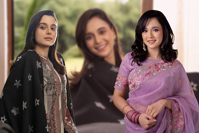 ওয়েস্টার্ন নয়, কুর্তি-শাড়িতে স্বাচ্ছন্দ্য বোধ করেন সাবিলা নূর