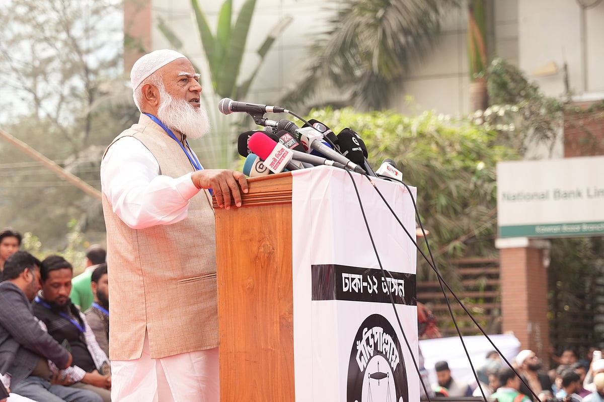 তিন মন্ত্রণালয়কে দুর্নীতি থেকে বাঁচাতে আমরা ছেড়ে যাইনি: শফিকুর রহমান