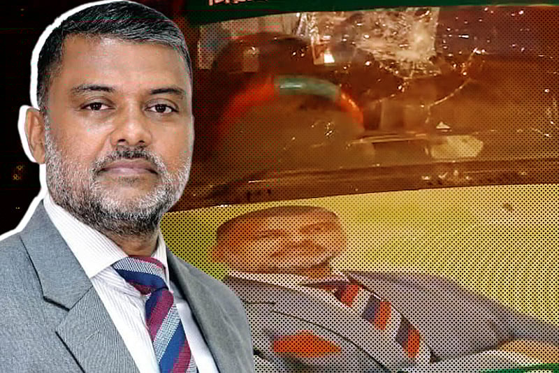 জামায়াতের প্রার্থী শিশির মনিরের গাড়িতে হামলা, বিএনপি নেতার অস্বীকার