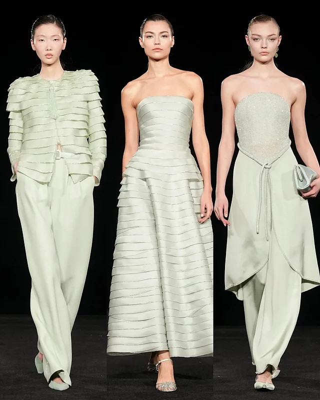 হালকার চেয়েও হালকা সবুজের এই প্যাস্টেল শেড আছে কালেকশনে